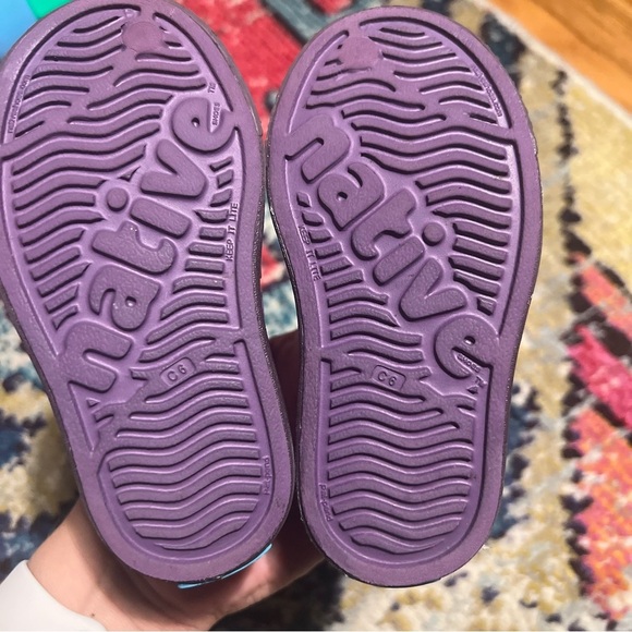 Native Shoes Kids Water Shoes in Deep Purple - Picture 3 of 10